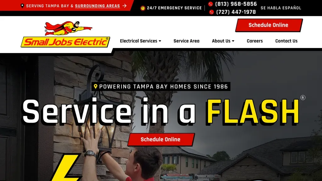 Small Jobs Electric sitio web