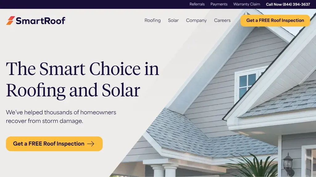 SmartRoof sitio web