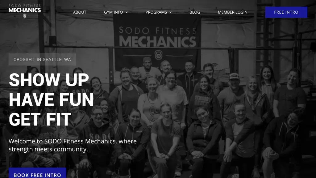 SODO Fitness Mechanics sitio web