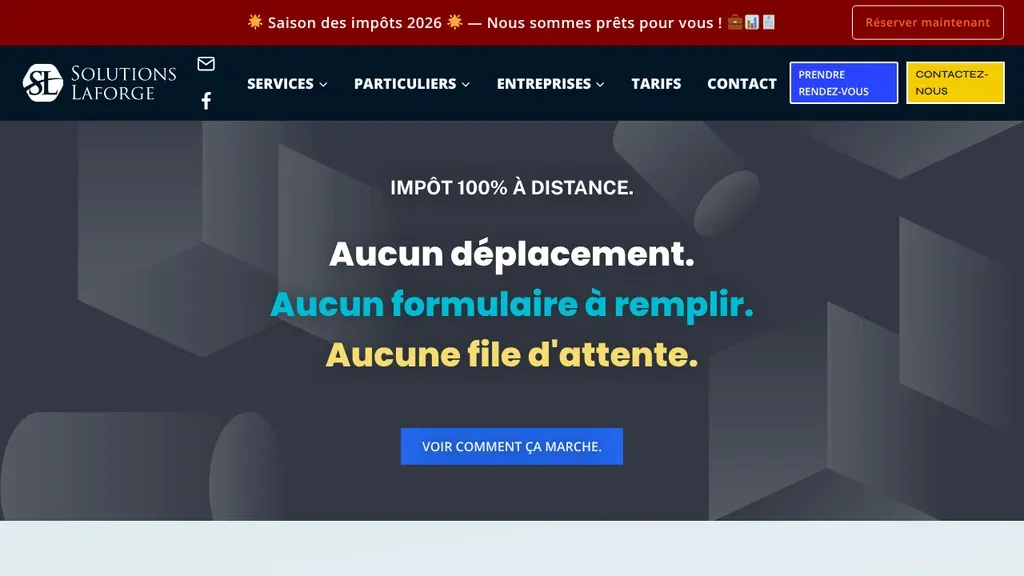 Solutions Laforge sitio web