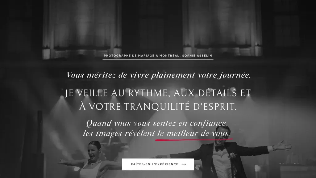Sophie Asselin Photographe sitio web