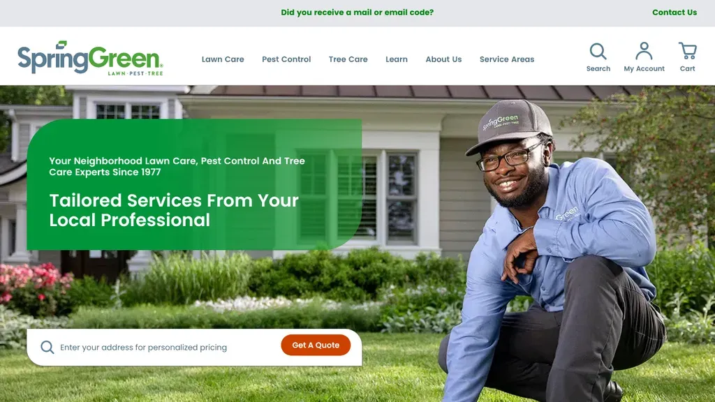 Spring Green sitio web