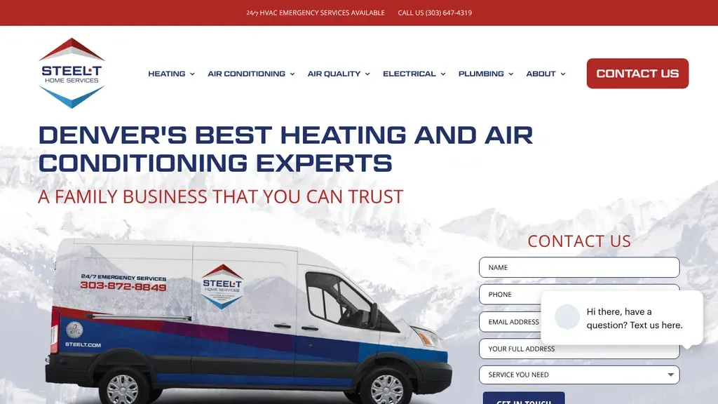 Steel T sitio web