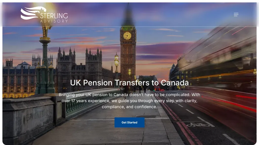 Sterling Advisory sitio web