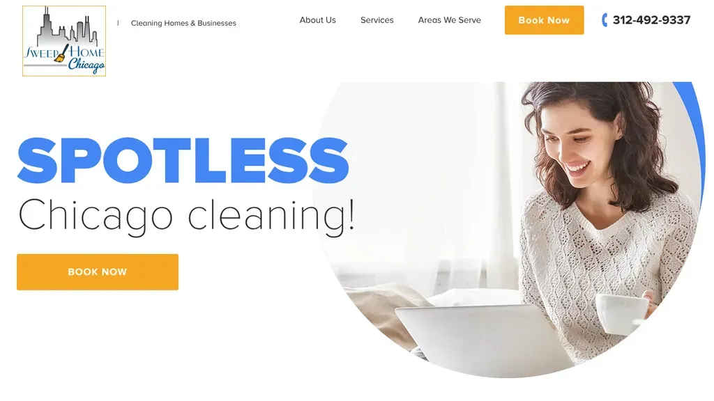 Sweep Home sitio web
