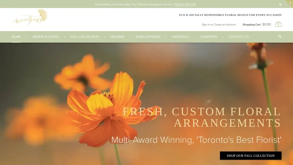 Sweetpea's sitio web