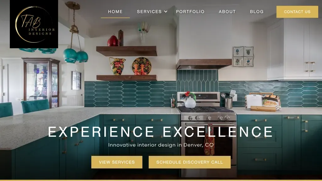 TAB Interior Designs sitio web