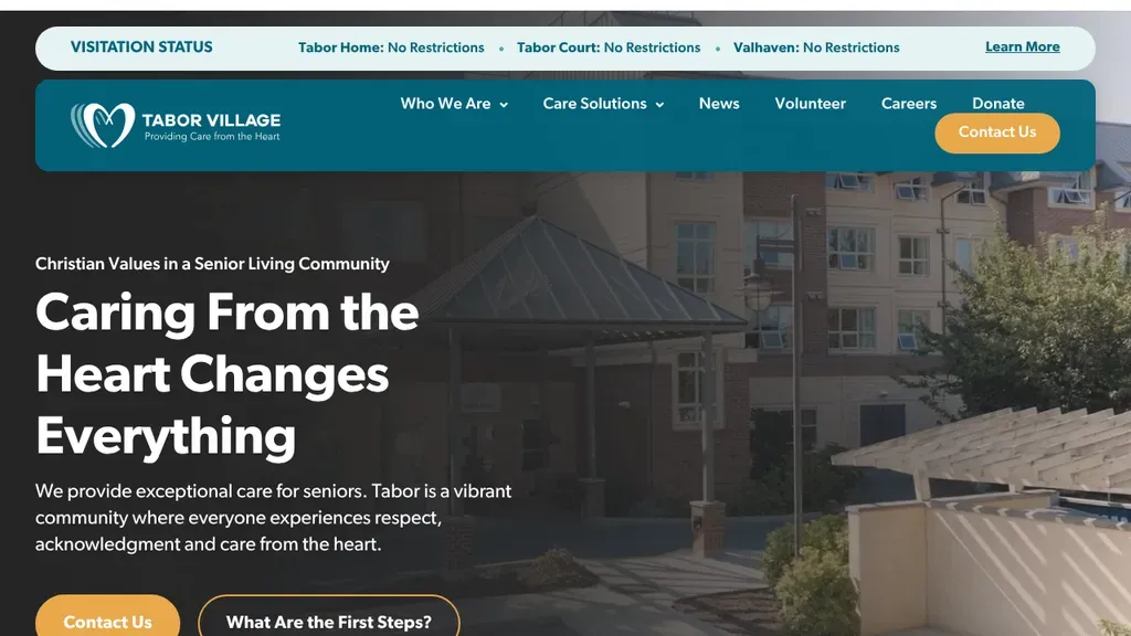Tabor Village website