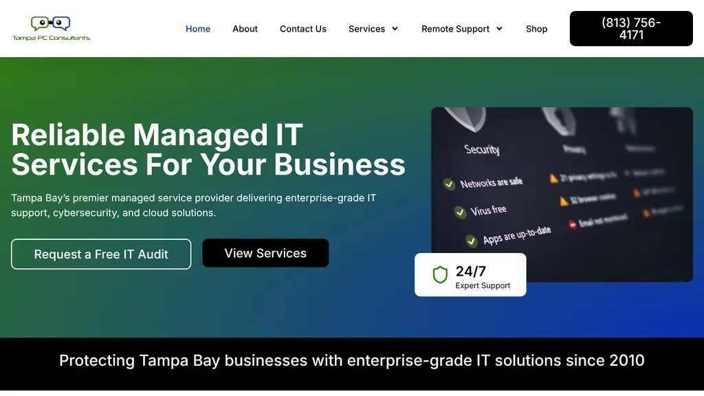 Tampa PC Consultants sitio web