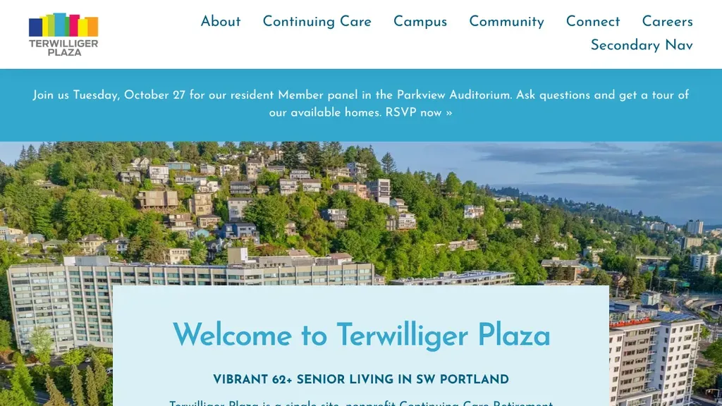 Terwilliger Plaza website