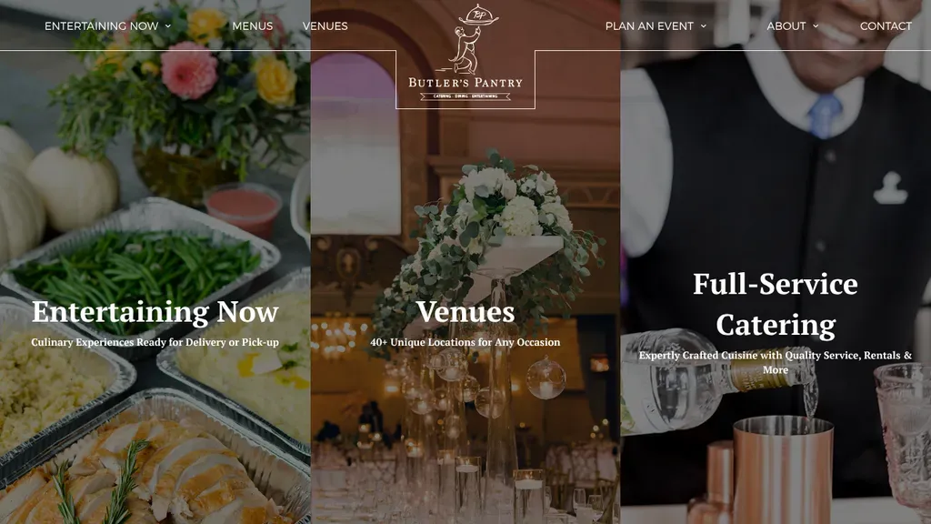 The Butler's Pantry sitio web