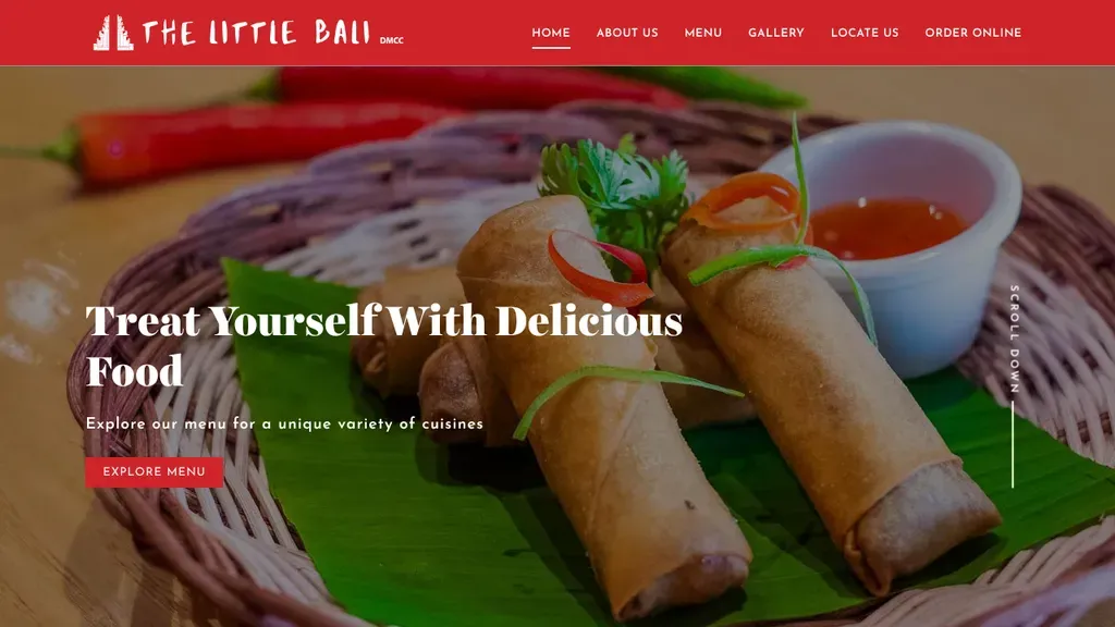 The Little Bali sitio web