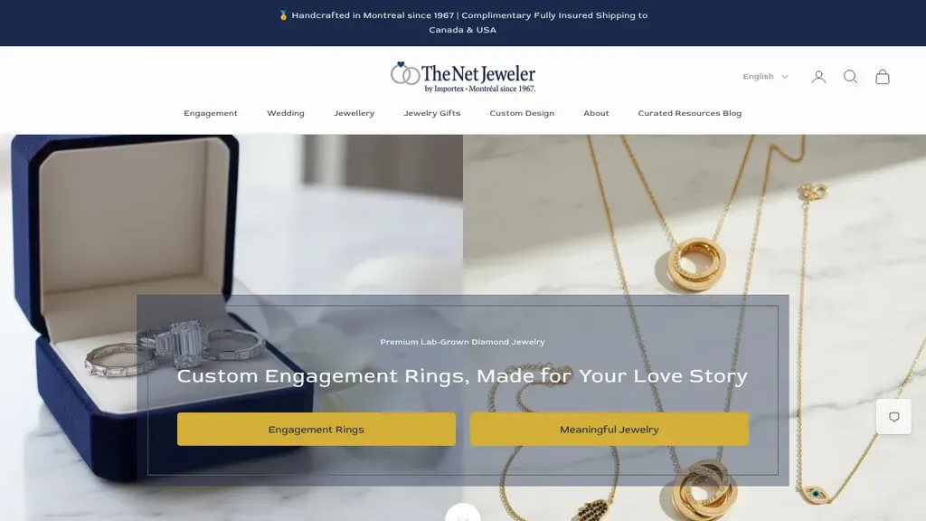 The Net Jeweler by Importex International sitio web