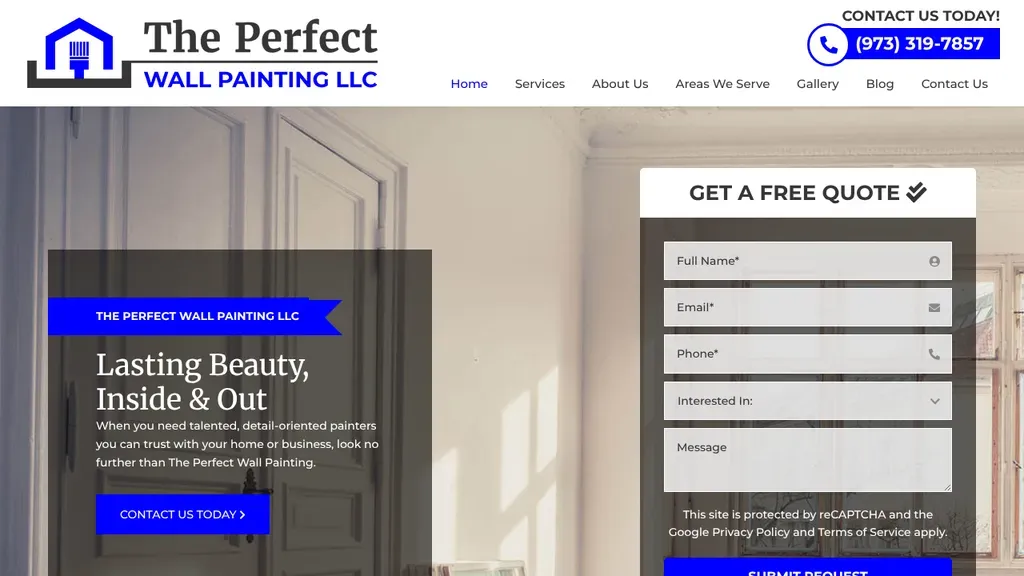 The Perfect Wall Painting sitio web