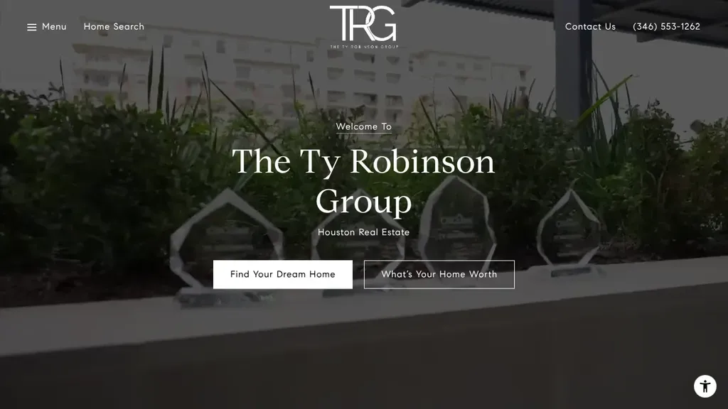 The Ty Robinson Group website