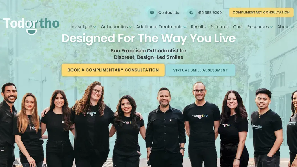 Todorthodontics Smile Studio sitio web