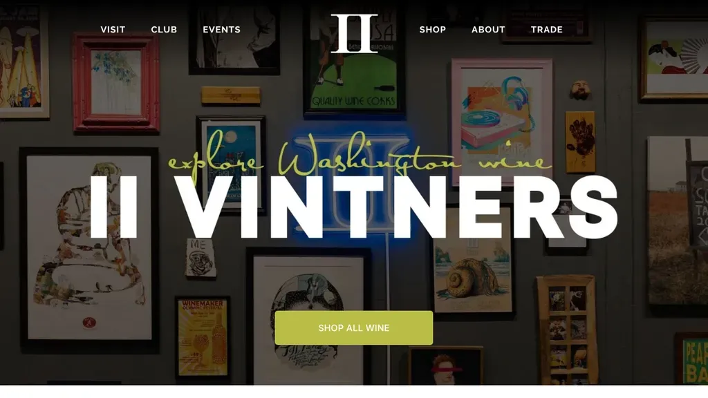 Two Vintners sitio web