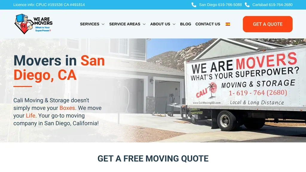 We Are Movers sitio web