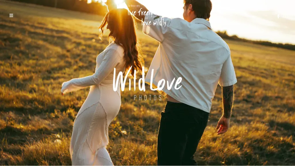 Wild Love Photography sitio web