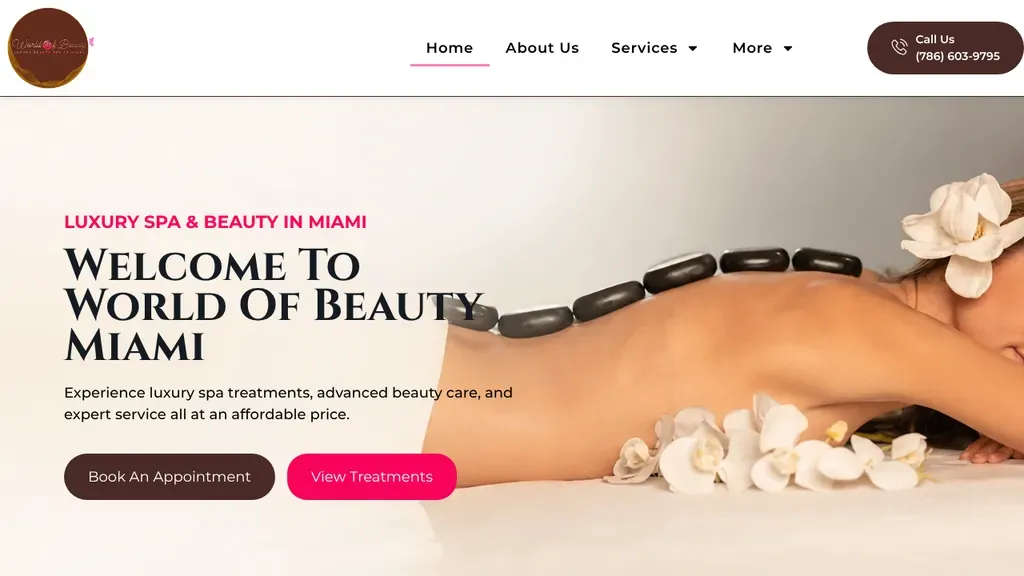 World of Beauty Miami sitio web