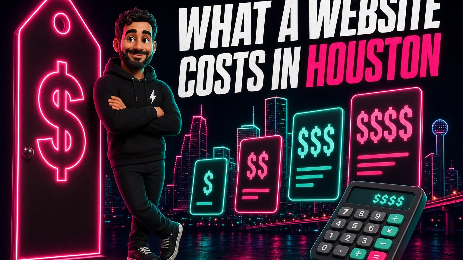 What a Small Business Website Actually Costs in Houston