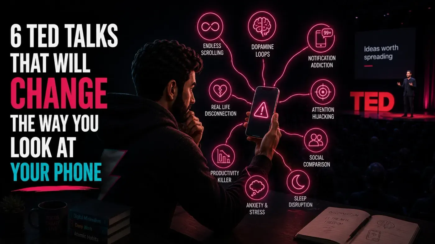 6 TED Talks That Will Change the Way You Look at Your Phone