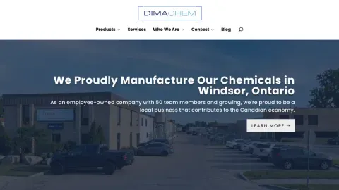 Dimachem website