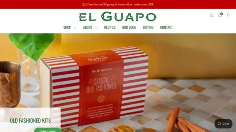 El Guapo Bitters website