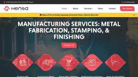 HENSA website