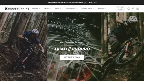 Industry Nine website