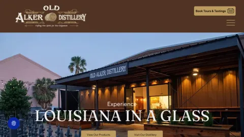 Old Alker Distillery website