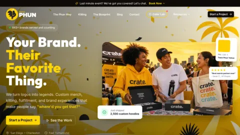 Team Phun website