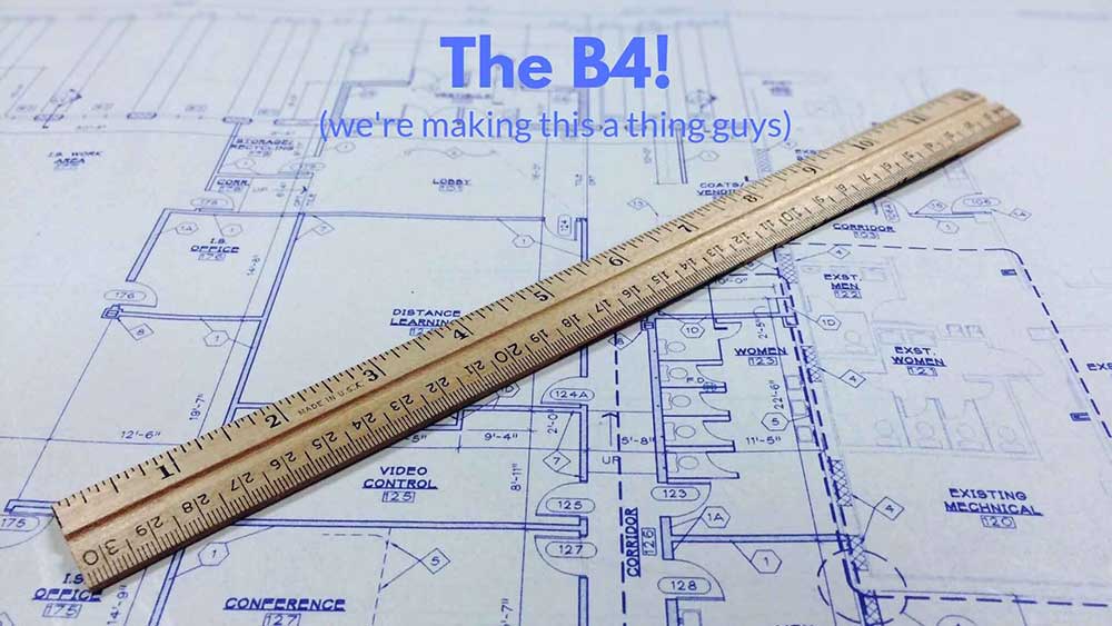 Infografía del plan maestro a prueba de balas para construir una marca B4
