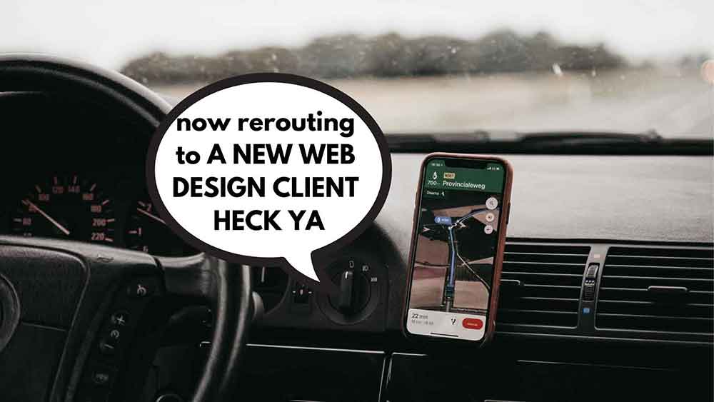 Encontrando clientes de diseño web con Google Maps