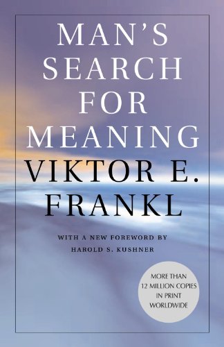 Man's Search For Meaning book cover