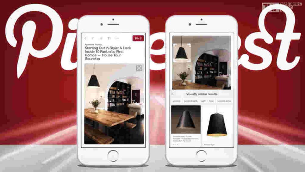 Pinterest search engine features and search bar