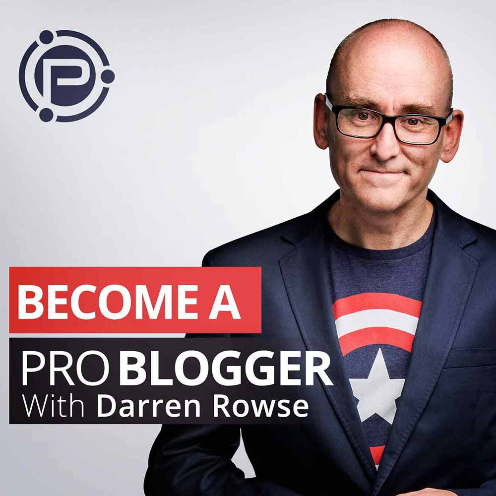 Arte de portada del podcast ProBlogger