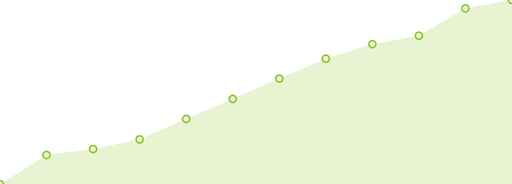 Graph showing RapidWebLaunch revenue growth in 2018