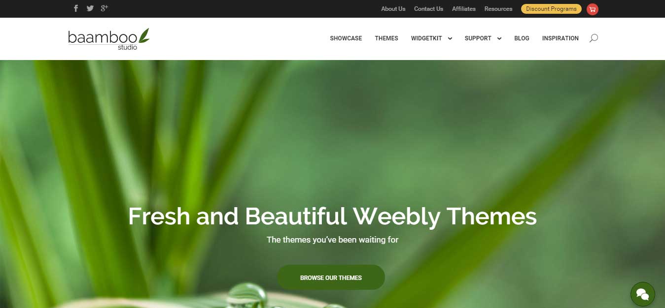 mejores temas de weebly