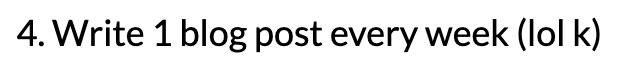 Mi meta de 2020 de escribir una publicación de blog semanalmente