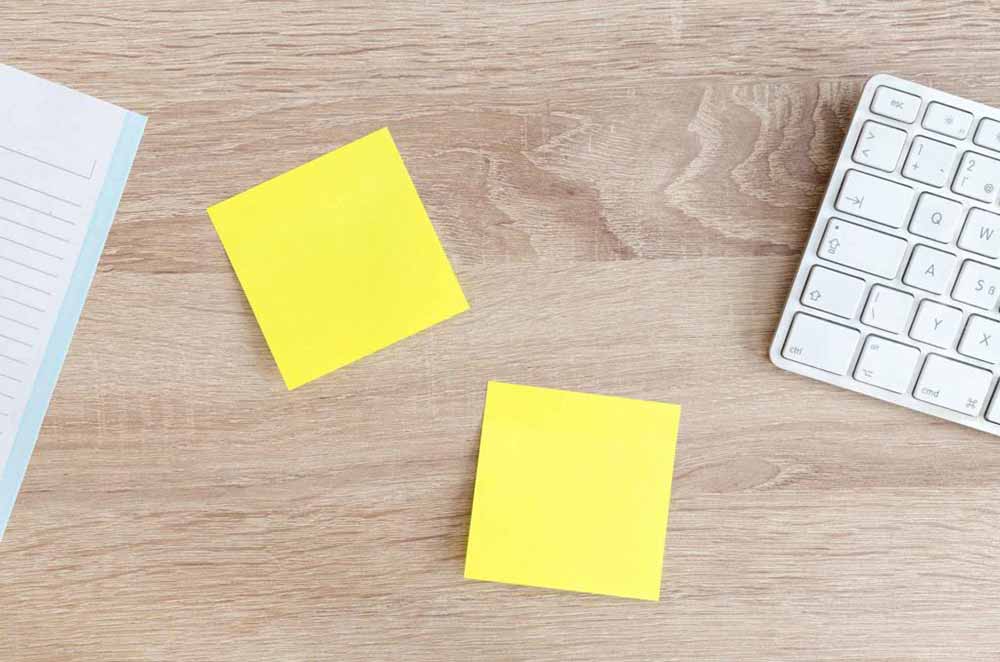 Tomar notas para recordar ideas útiles