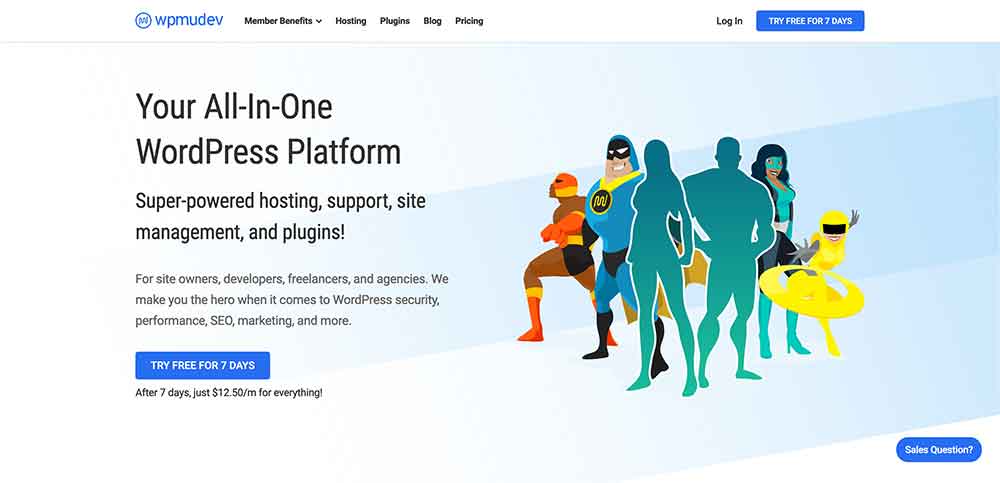 Suite de gestión de WordPress de WPMU Dev