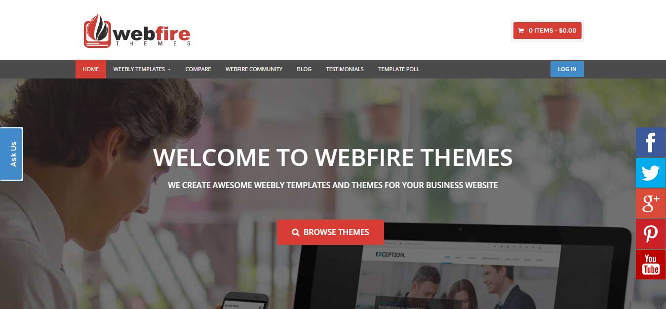 mejores temas de weebly