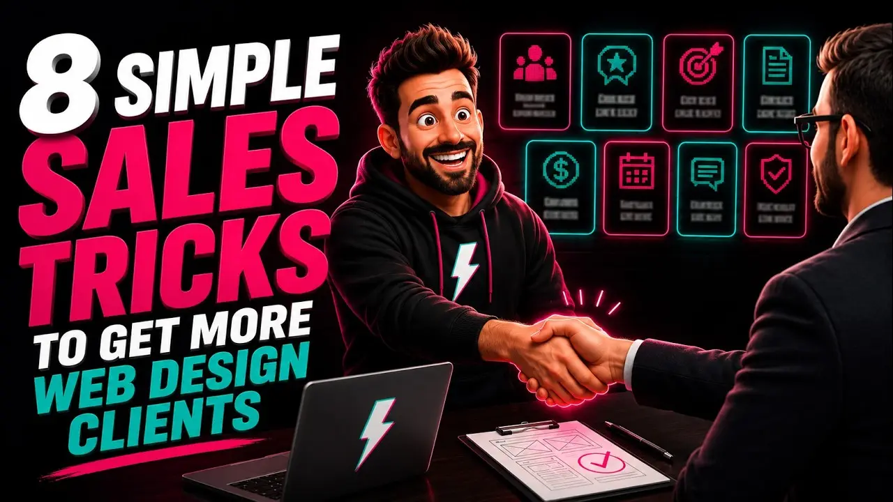 Vea la versión en video de esta publicación: Consiga más clientes de diseño web con estos 8 trucos psicológicos de ventas