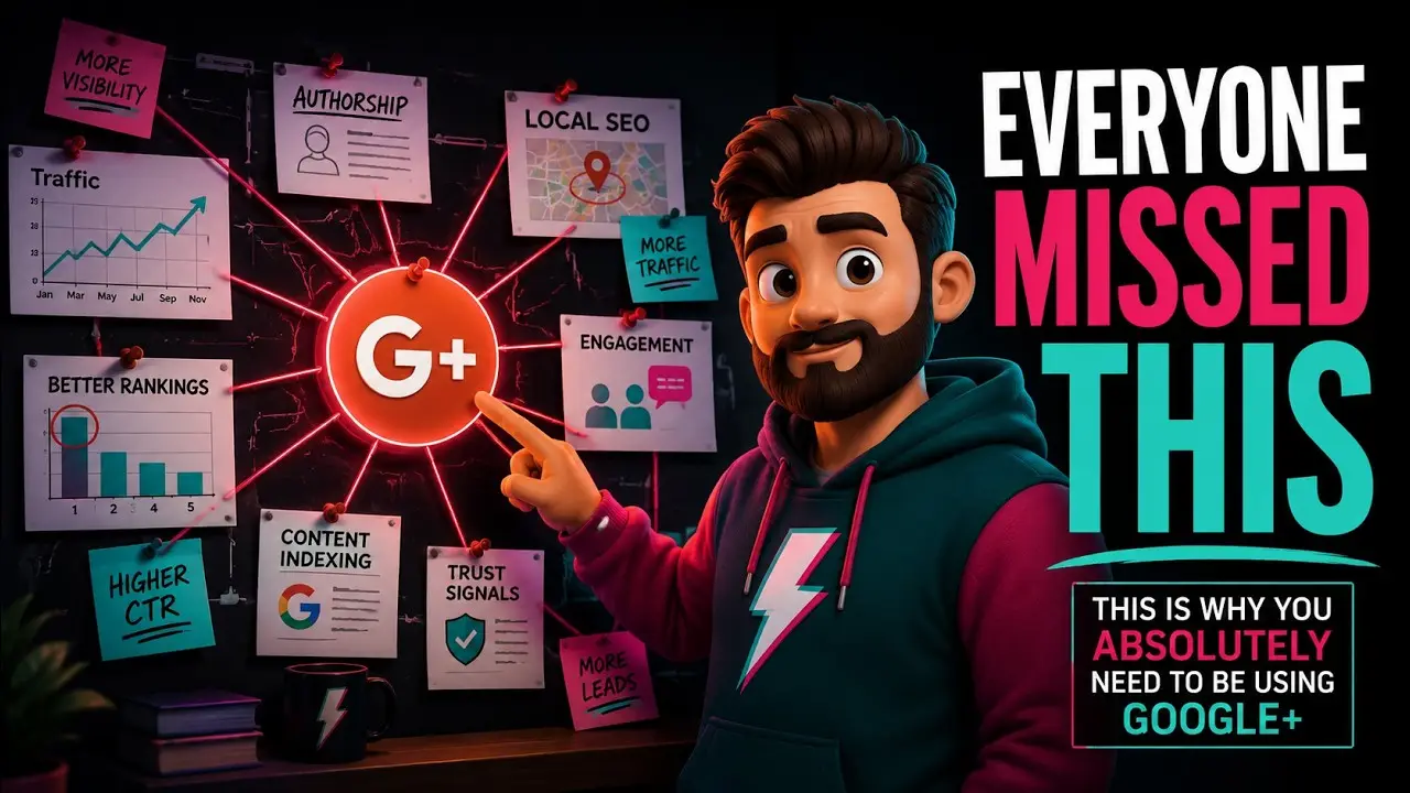 Watch the video version of this post: This is Why You Absolutely Need to Be Using Google+ for Marketing