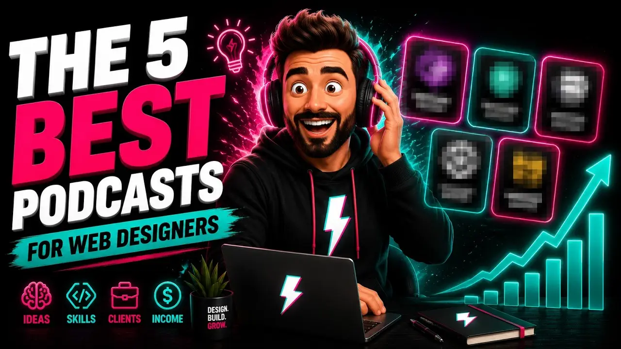 Vea la versión en video de esta publicación: Estos son los 5 podcasts que todo diseñador web debería escuchar