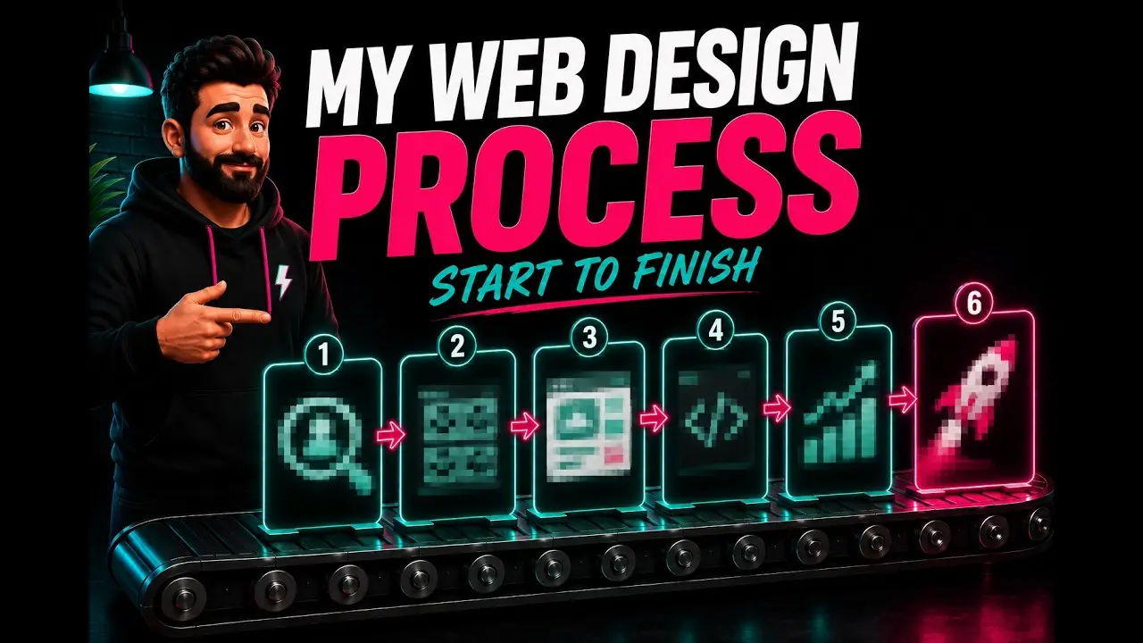 Vea la versión en video de esta publicación: El Proceso Completo de Diseño Web (Desde la Generación de Leads hasta el Lanzamiento del Sitio)