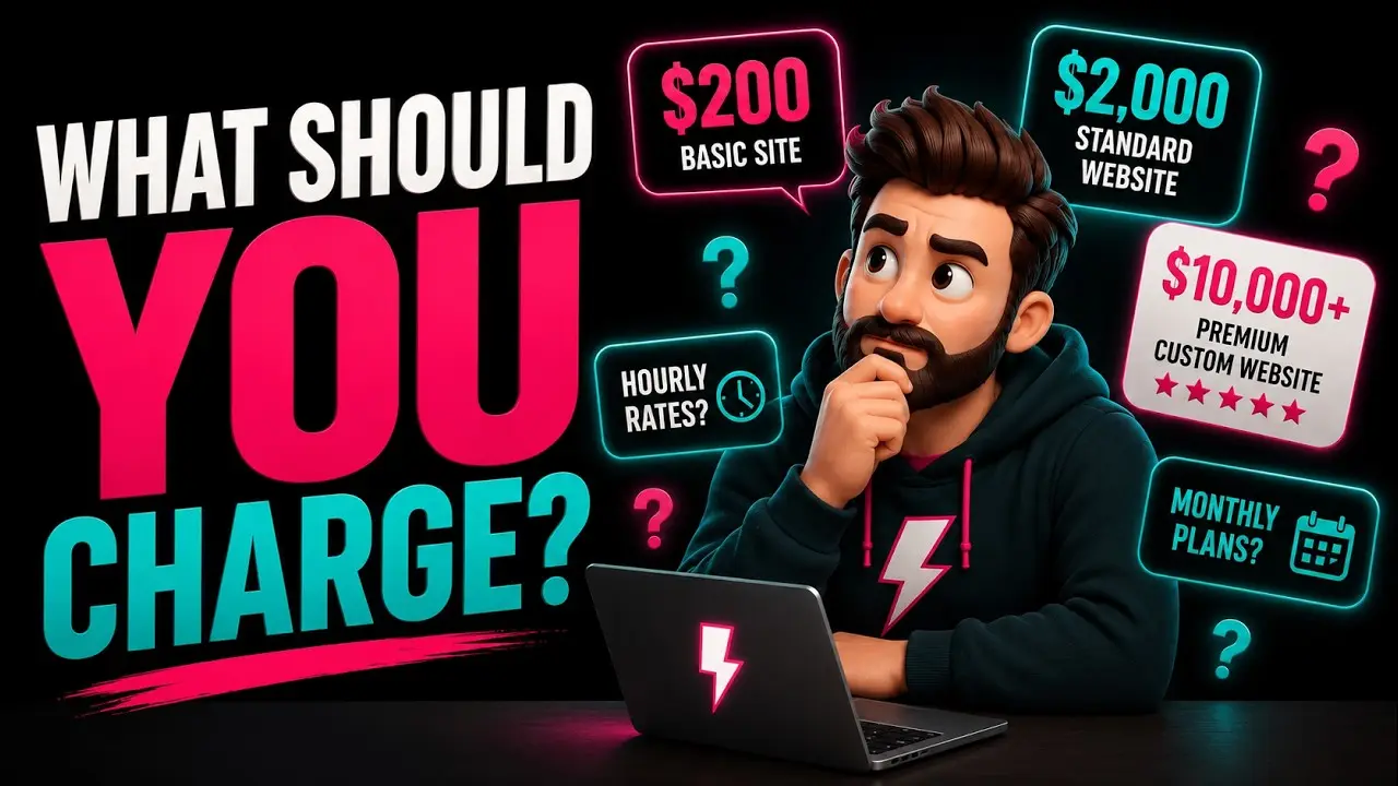 Vea la versión en video de esta publicación: Cómo decidir qué cobrar por sus servicios de diseño web